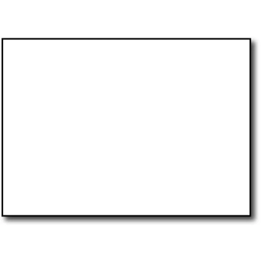 

Heavyweight 80lb White 5" X 7" Cards/Invitations/Cardstock Sheets 500 Sheets