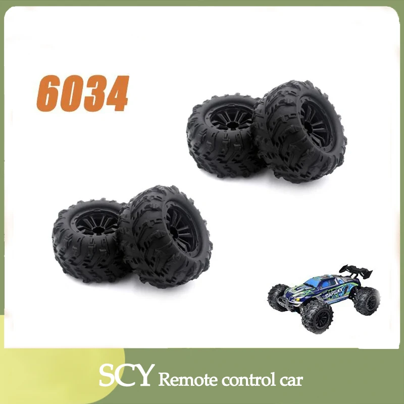 

SCY 16101 1/16 RC Car Original Spare Parts 6034 tire 4pcs Suitable for SCY 16101 16102 Car Be worth having