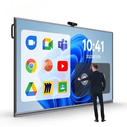 55 65 75 85 90 100 inch smart TV Touch Screen whiteboard  touch screen interactive Smart Board for school teaching