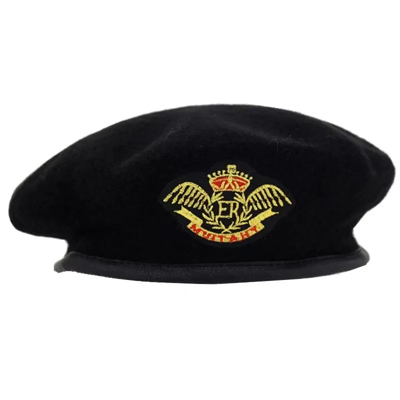 Bérets et casquettes unisexes respirants en pure laine pour hommes et femmes, idéaux pour les forces spéciales, les unités d'assaut et les camps de formation militaire - Nouveauté !
