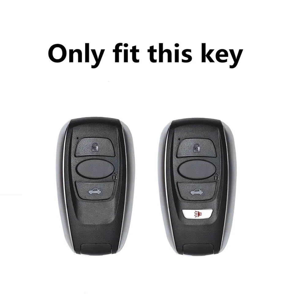 Car Key Case For Subaru BRZ Forester Legacy Outback WRX WRX STI Impreza XV Crosstrek Smart Keyless Remote Cover Keys Bag