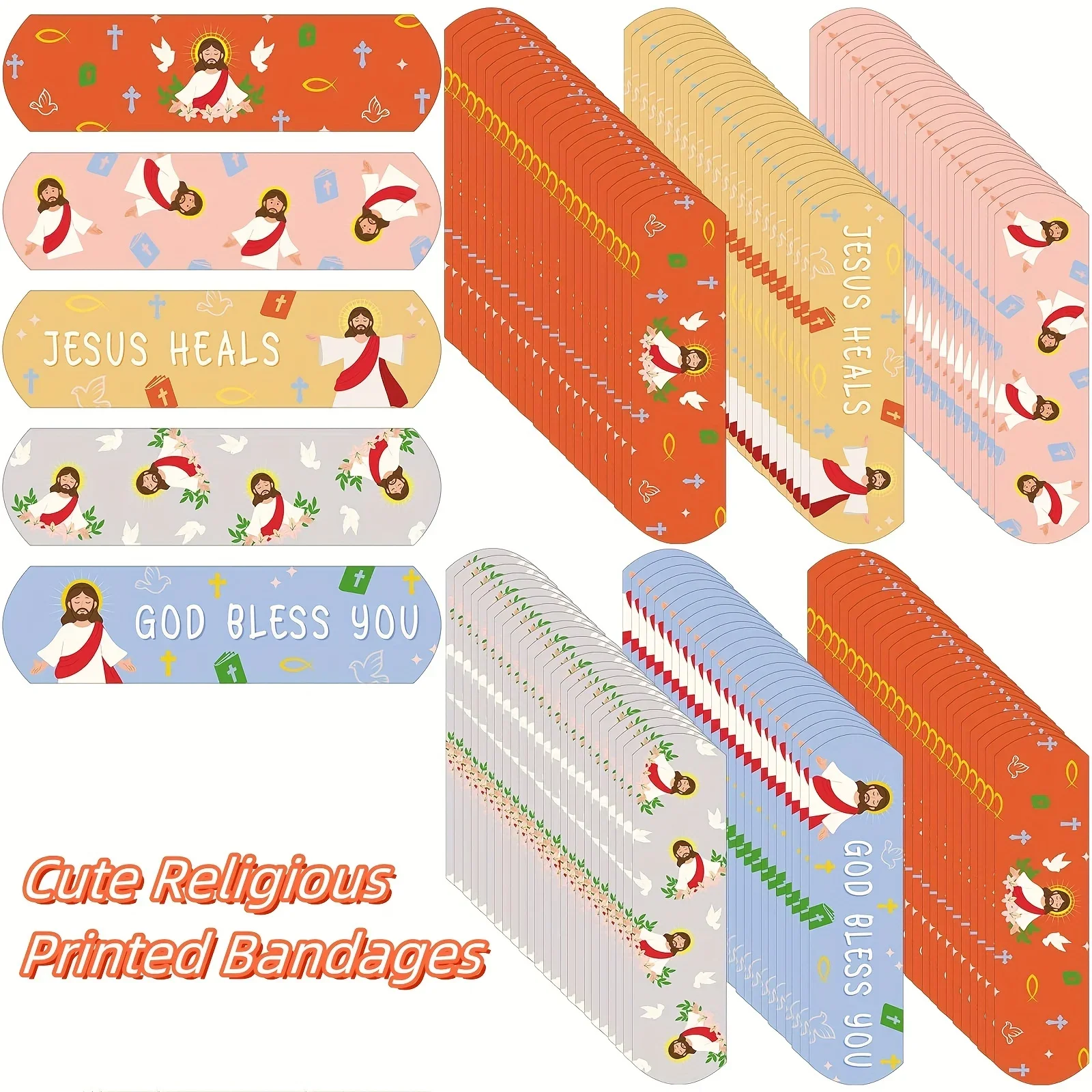 

20pcs or 50pcs Cute Breathable Bandages Creative Adhesive Bandages