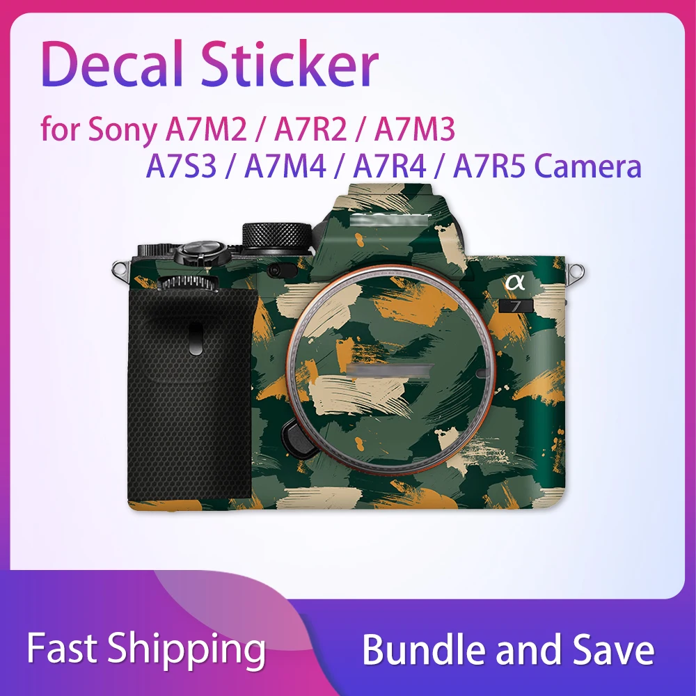 ILCE-7M4 A7M4 Protective Film Cover Case For Sony Alpha 7IV A7M2 A7R2 A7S3 Decal Skin A7M3 Film Wrap Covered Camera Skin Sticker