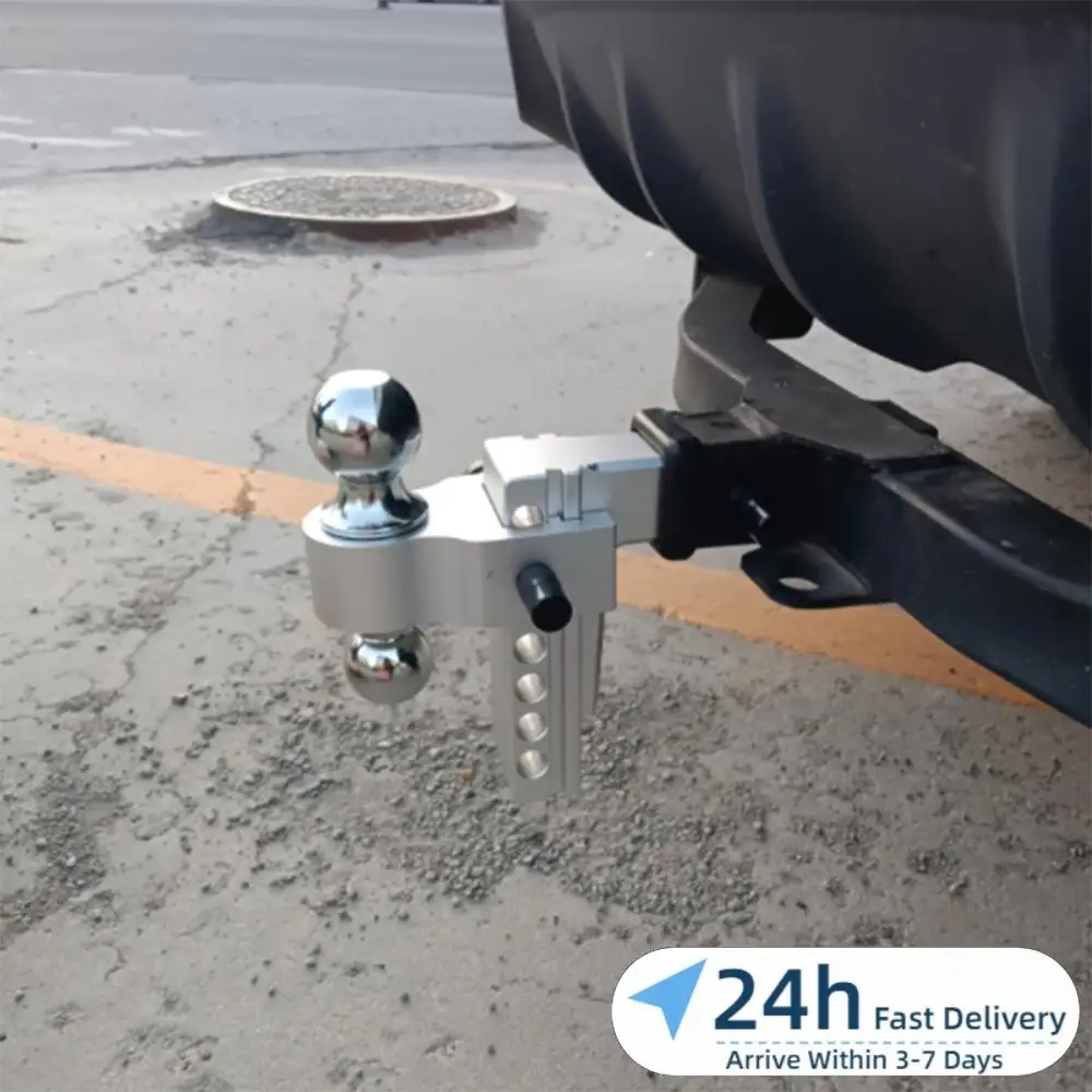 

Регулируемое прицепное устройство с подъемом/опусканием на 6 дюймов, двойной шаровой наконечник, для буксировки и хранения, грузоподъемность 12000 фунтов, из алюминиевого сплава, для грузовиков и прицепов