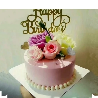 Cake model Flowers cream digital simulation Birthday Plastic Window Show Shooting props Wedding decoration