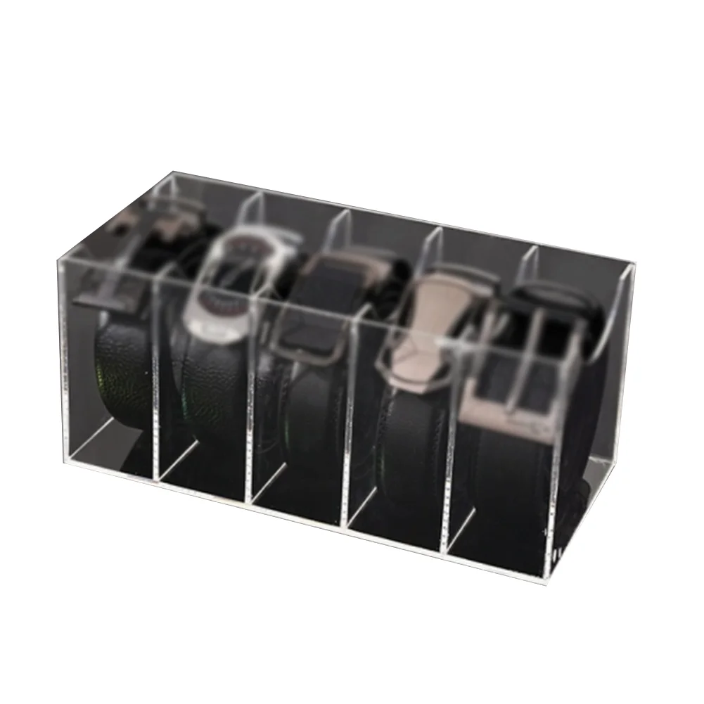 For Belts Tie Organizer Belt Organizer For Dresser Top 17*13.5*12.5cm 357 Compartments Oversized Buckle Friendly