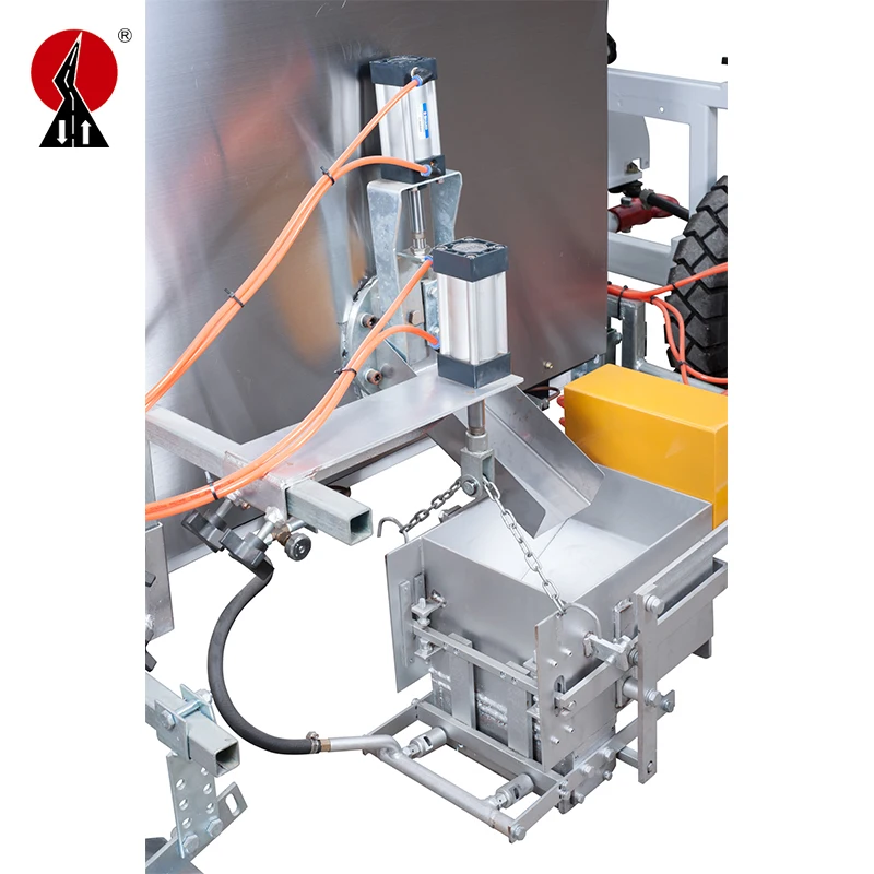 LXD-618 Driving Type Hot Melt oder Cold Paint Verschiedene Road Line Markierungsmaschinen