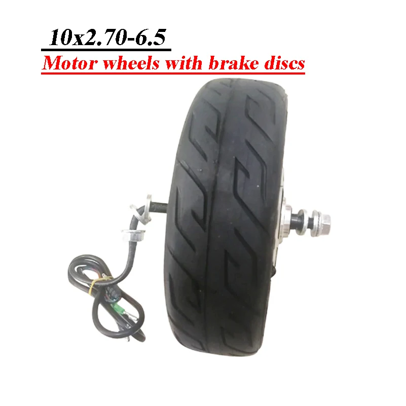 

Electric Scooter Motor 10 Inch 10x2.70-6.5 Vacuum Tire36V 48V 500W for Dualtron 3 Speedway 5 Disc Brake