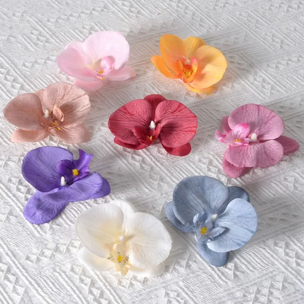 

Butterfly Orchid Flower Figure Making Craft Toys Cute Simulated Flower DIY Toys Jewelry Making Craft Handmade Accessories Decor