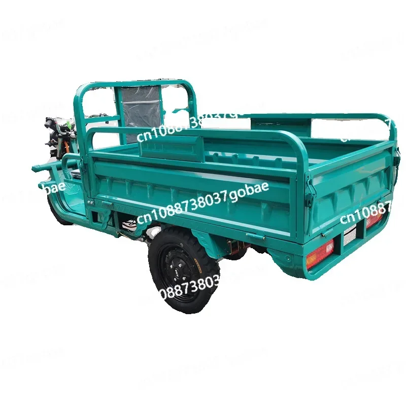 Electric Tricycle Truck Load Flat Adult Pulling Goods Three-wheeled Express Vehicle Household Battery Car Agricultural Vehicle