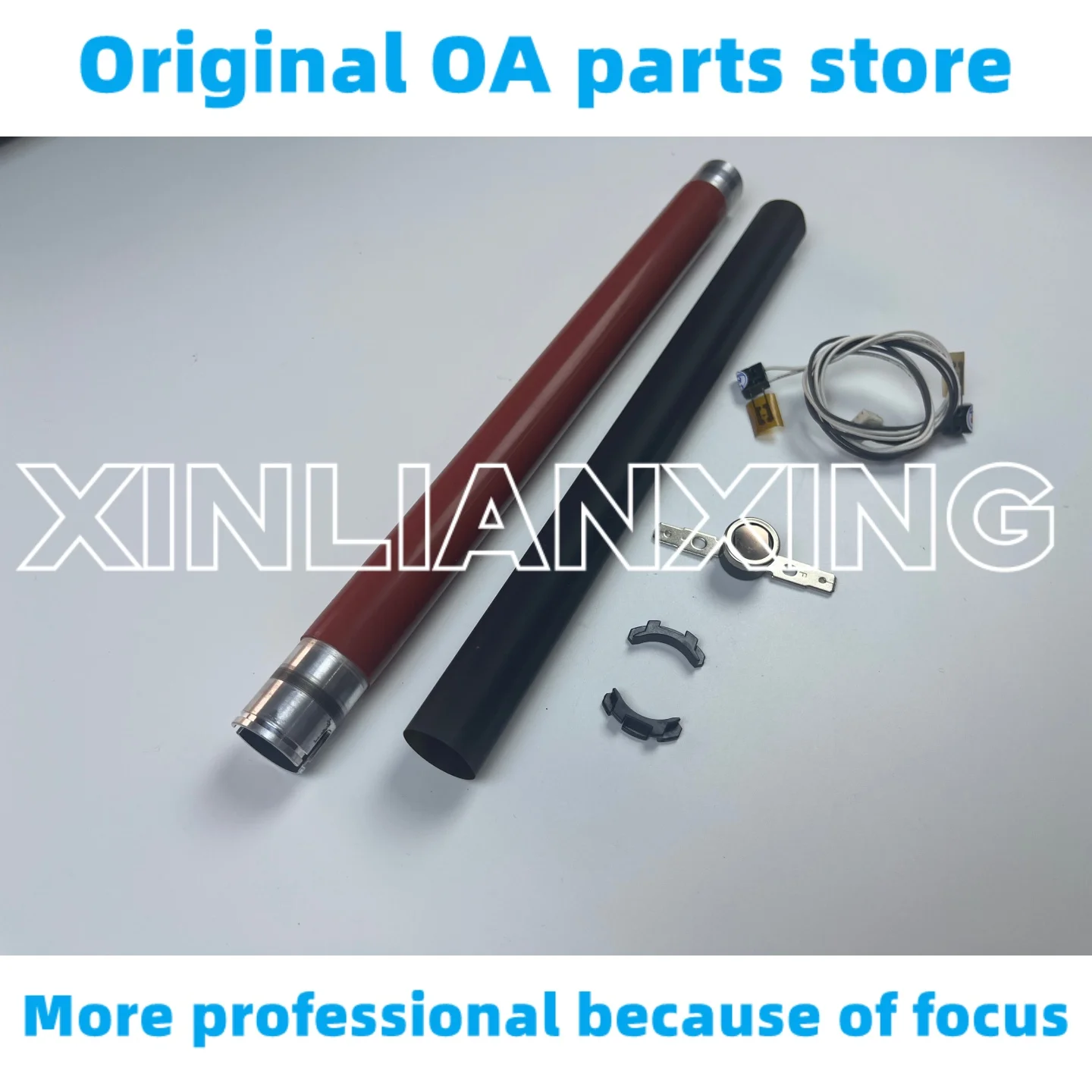 

Upper Fuser Heat Roller+FUSER Film +Thermistor+Thermostat+bushing for Xerox CP315DW CP318DW CM315z CM318Z printer（1set）