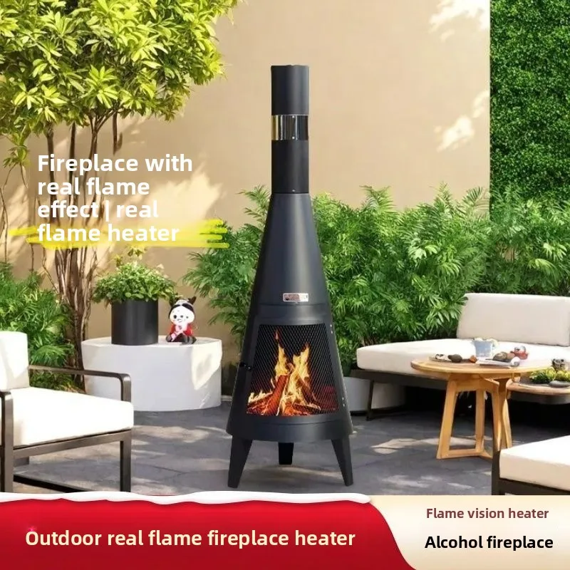 Courtyard Firewood Fireplace Homestay Courtyard Outdoor Heating Fireplace