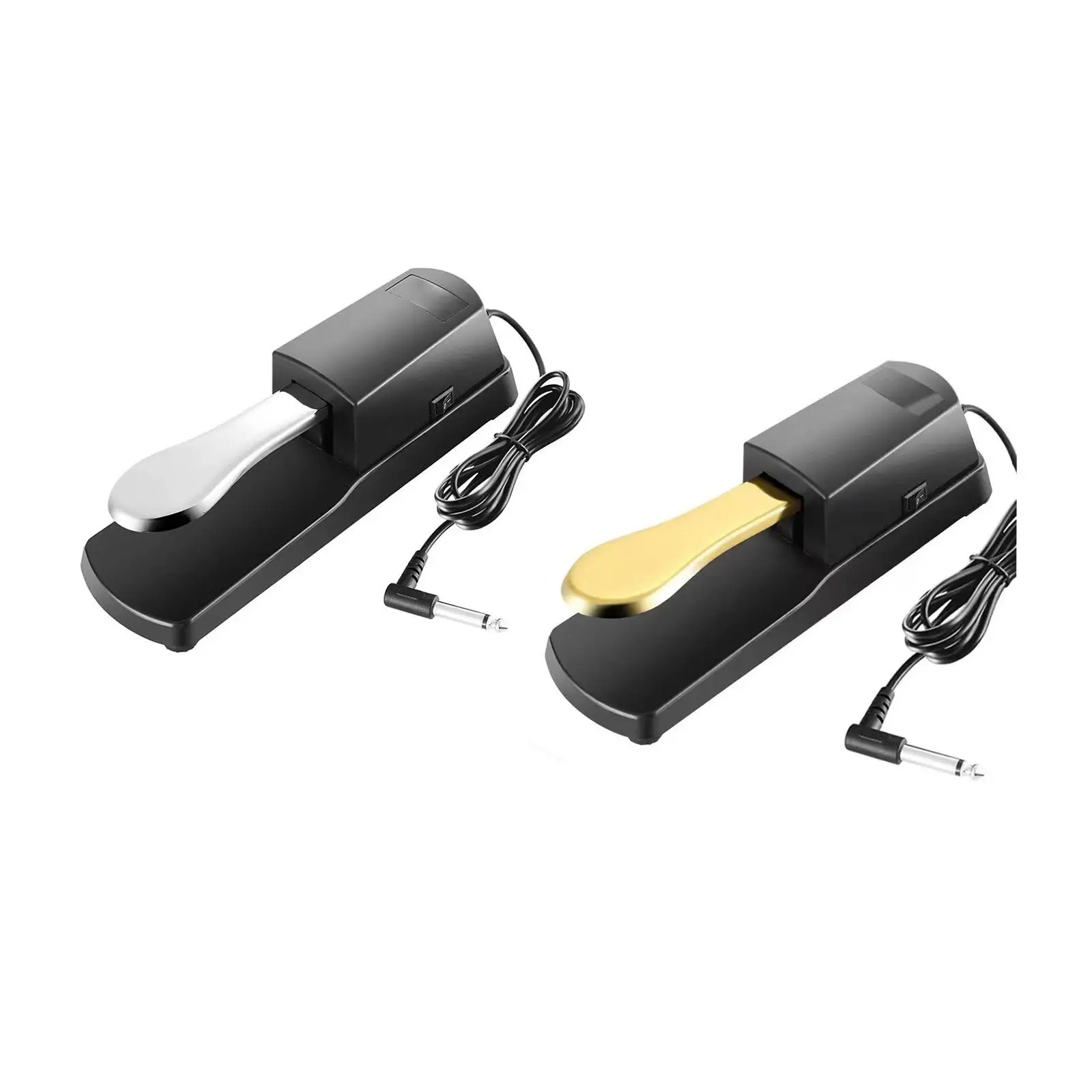 Sustain Pedal Universal Momentary Footswitch Silent Compact for Musical