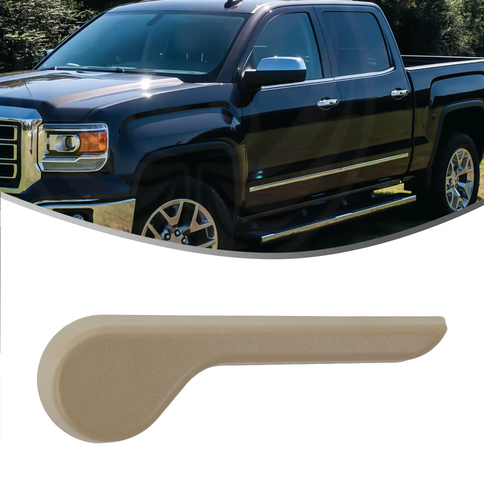 1pc Plastic Recliner Lever Handle For Chevrolet For GMC For Cadilllac LH Rear Seat Recliner Lever HANDLE 15279415