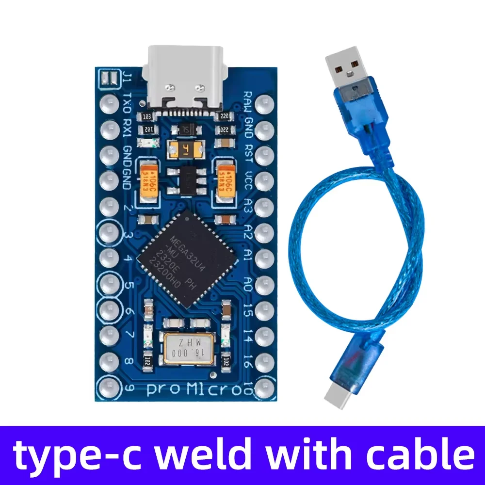 ATMEGA32U4 MICRO CONTROLLER 5V 16M Board for Arduino with Cable Replace