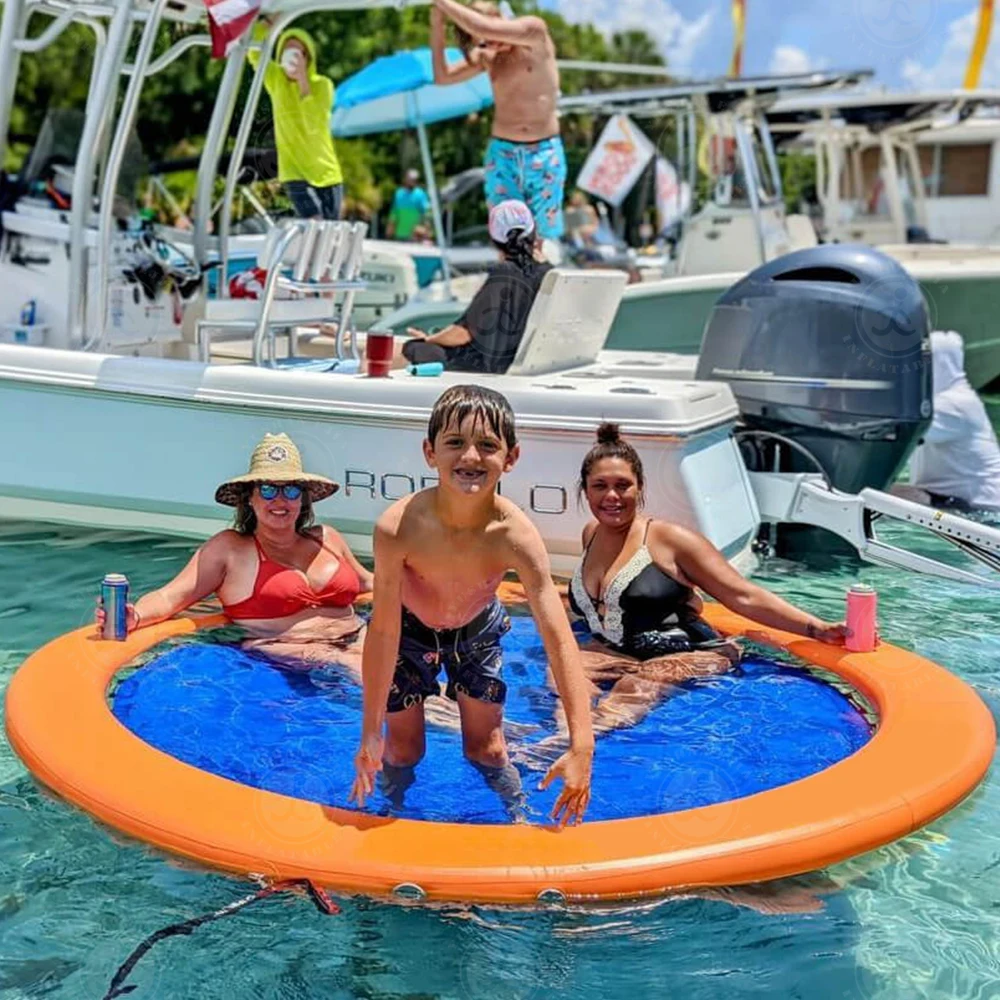 

PVC Inflatable Water Hammock Lounge Pool Floats Chairs