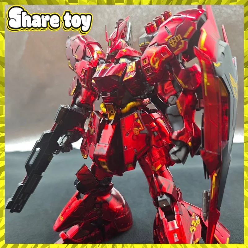 

SIHAI model RG 1/144 MSN-04 Sazabi Metallic Clear Coating Assembly Model Kits Anime Action Figure Plastic Robot Christmas Gift