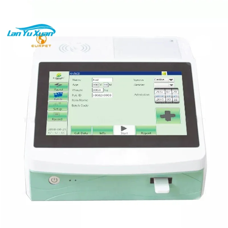 

2025/EURPET Veterinary Progestrone Analyzer Immunofluorescence Analyzer Hormone Rapid Progestrone Test Dog Machine