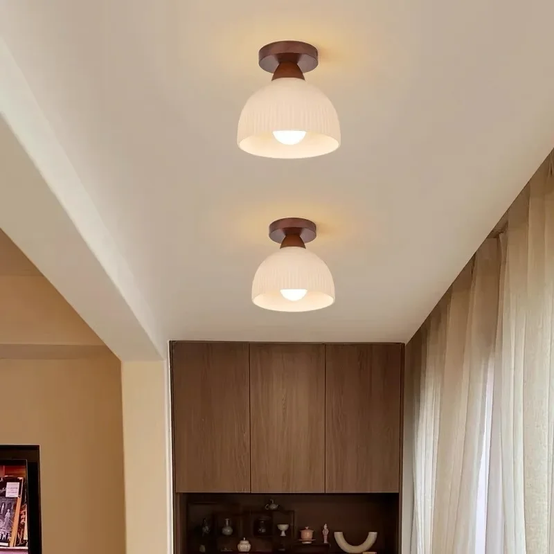 

Nordic Led Ceiling Lights Aisle Corridor Hallway Chandelier Ceiling Lamp for Living room Dining room Kitchen Bedroom Black White