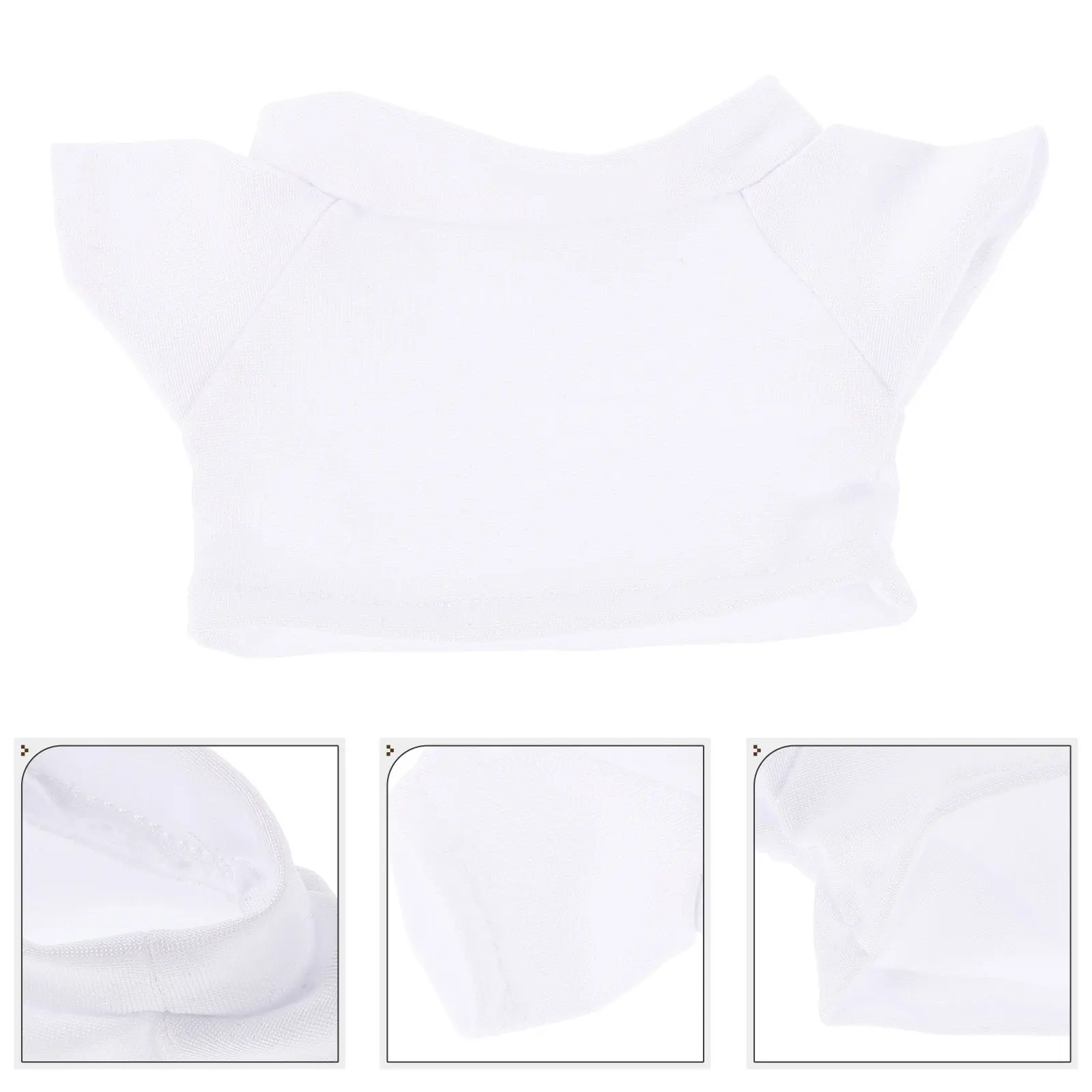 

6Pcs T Shirt Outfit Set for Tiny Micro Figure Wear Adorable Animal Style Clothing Collection for Dollhouse