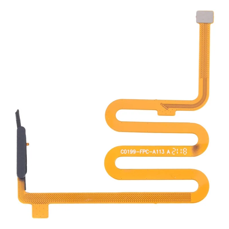 For Infinix Note 7 Lite X656 Fingerprint Sensor Home Button Flex Cable Replacement Parts