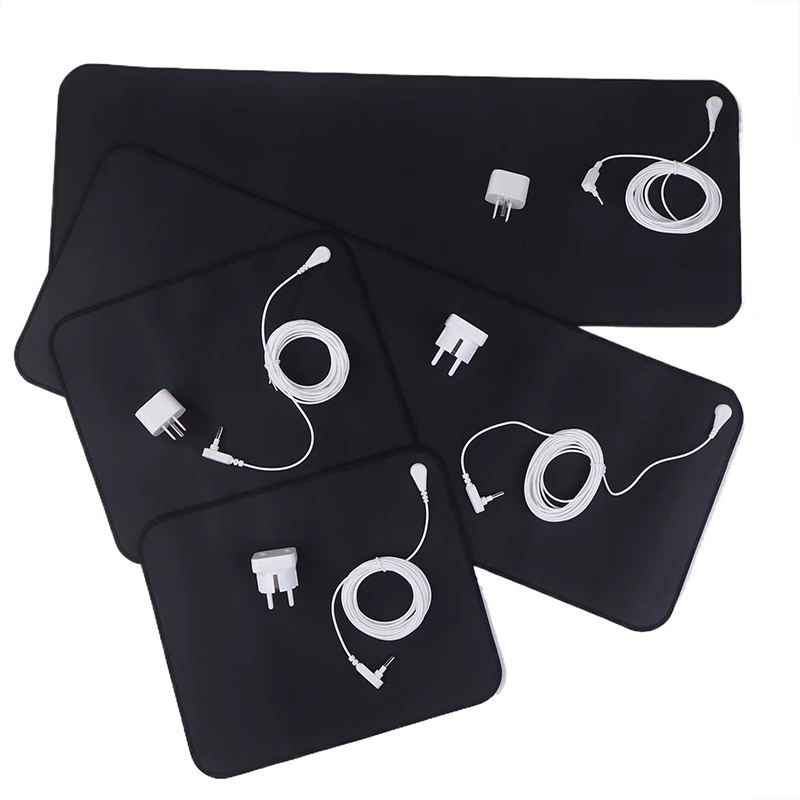 

Grounding Mat For Sleep Energy Pain Relief Inflammation Balance Wellness Earth Connected Therapy For Grounding Conductive Rug