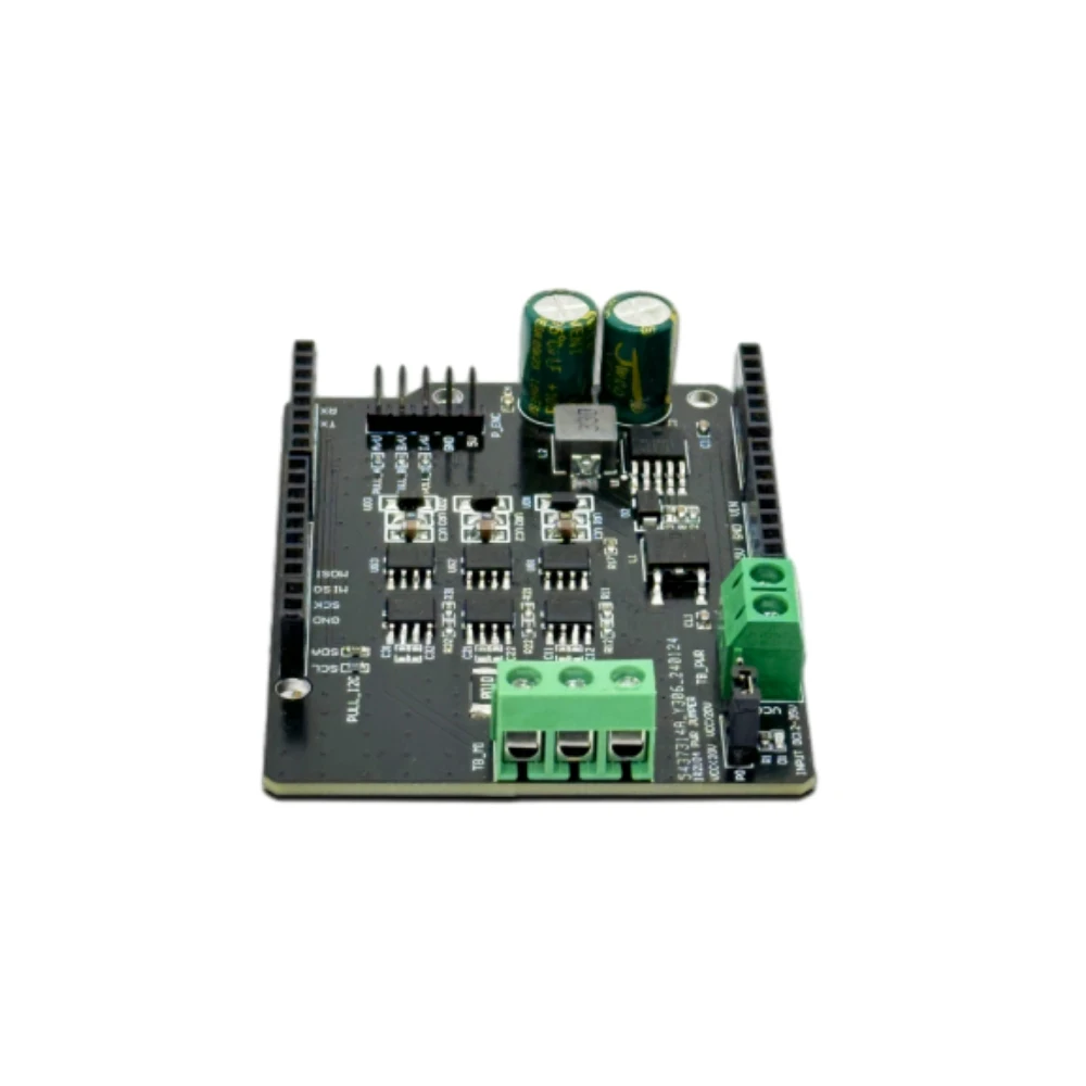 Imagem -04 - Brushless Motor Driver Board Compatível com Escudo Foc Simples Circuito Bldc V2.0.4 Dc1235v