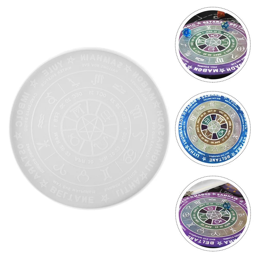 

Силиконовая форма-поднос для рукоделия, простая обратная форма для изделий из кристаллического клея и проектов из смолы ручной работы