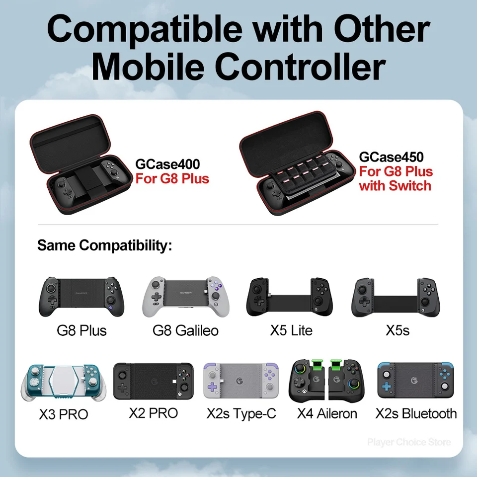 GameSir G8 Plus　＋キャリーケース Amazon.com: Aenllosi Hard Carrying Case for GameSir G8 Plus MFi/G8
