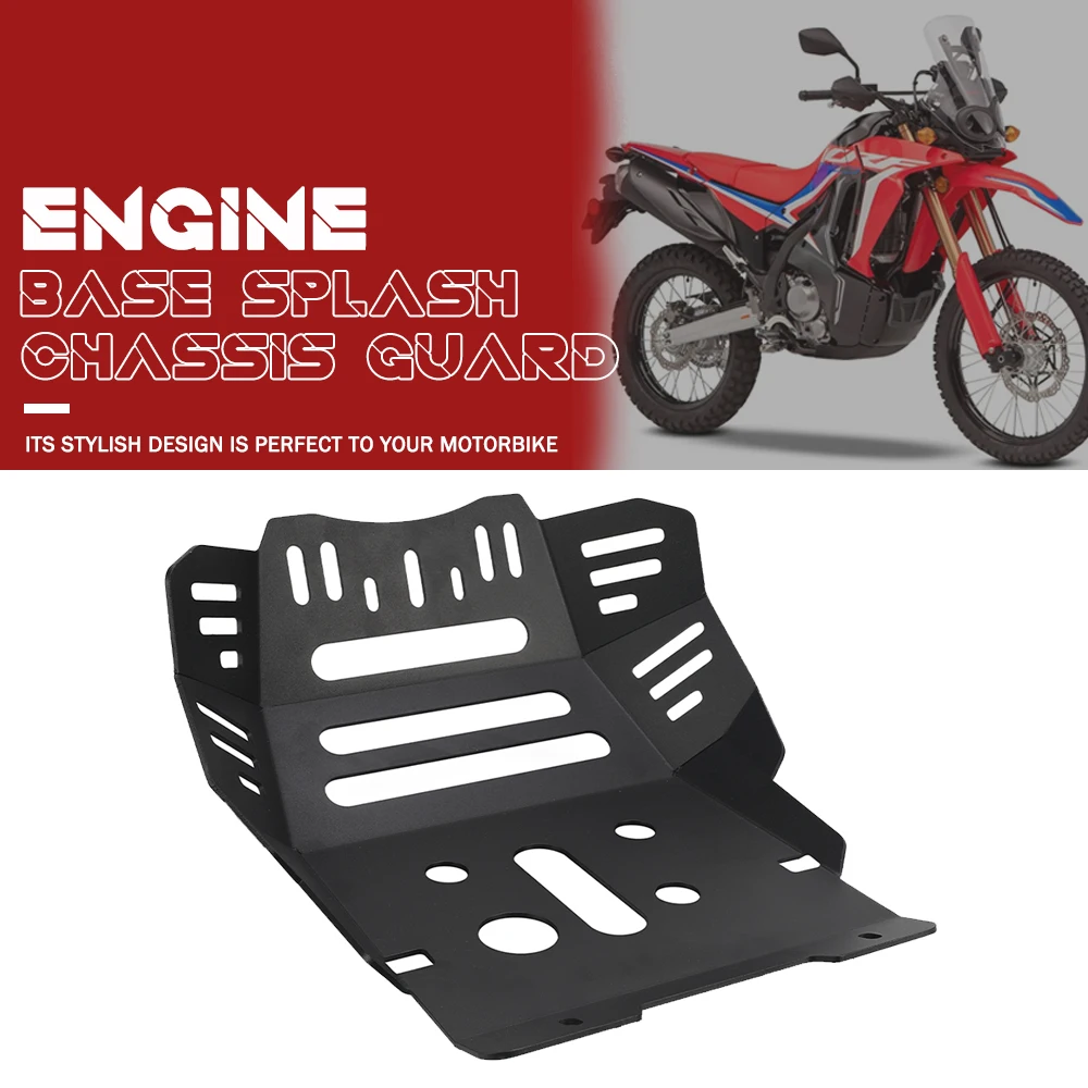 

Motorcycle For HONDA CRF300L CRF 300 CRF300 L CRF 300L 2021 2022 2023 Skid Plate Bash Frame Guard Under Engine Cover Protection