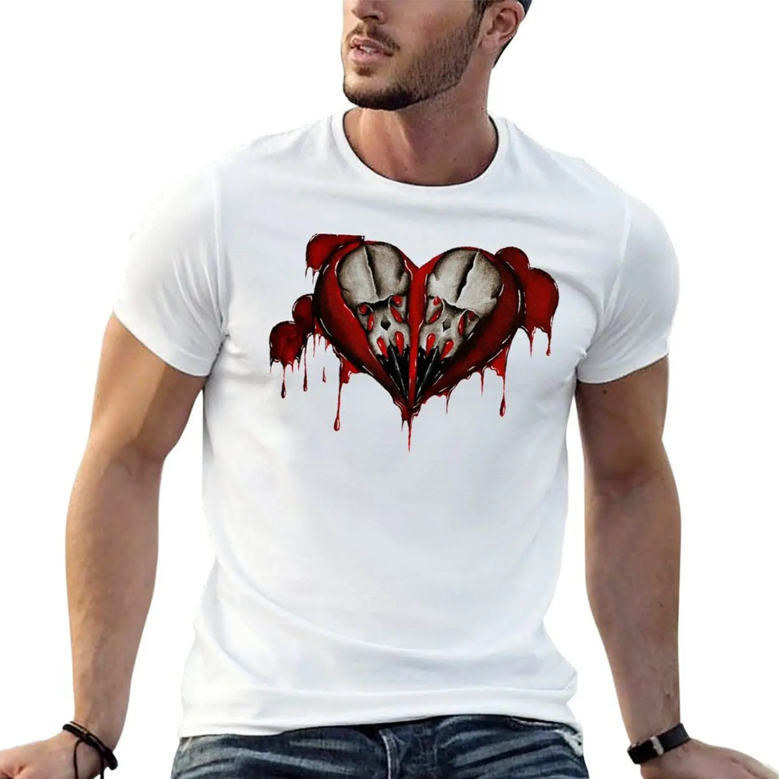 

Love Birds T-Shirt anime t shirts oversize t shirts cotton 100% T-Shirt