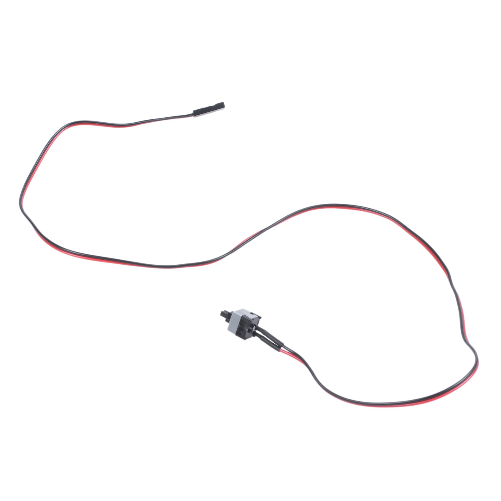 

-A12R 2X 20.5 Inch Long Power Button Switch Cable For PC Switches Reset Computer