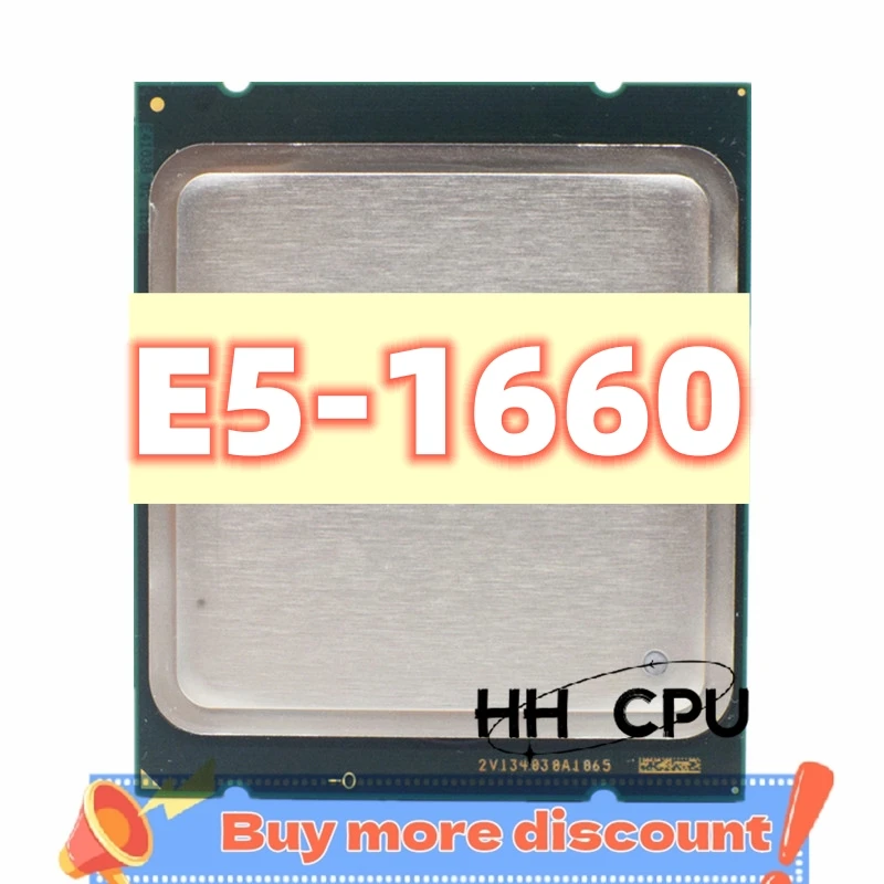 Xeon E5-1660 E5 1660 SR0KN 3.3GHz 6-Core 15Mb Cache Socket 2011 CPU Processor Stronger than E5 1650 Free Ship