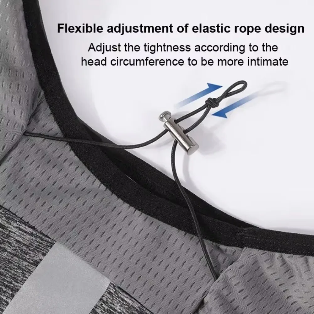 قناع بارد للحماية من أشعة الشمس فوق البنفسجية، قناع ركوب الدراجات من الحرير الجليدي المسامي، قناع رجالي سريع الجفاف وماص للعرق #5