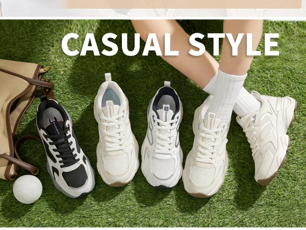 Baasploa Damen-Wanderschuhe, leichte, atmungsaktive Mesh-Sportschuhe, Marken-Komfort, weiche, höhenvergrößernde Freizeit-Sneaker für Damen – Detail 8