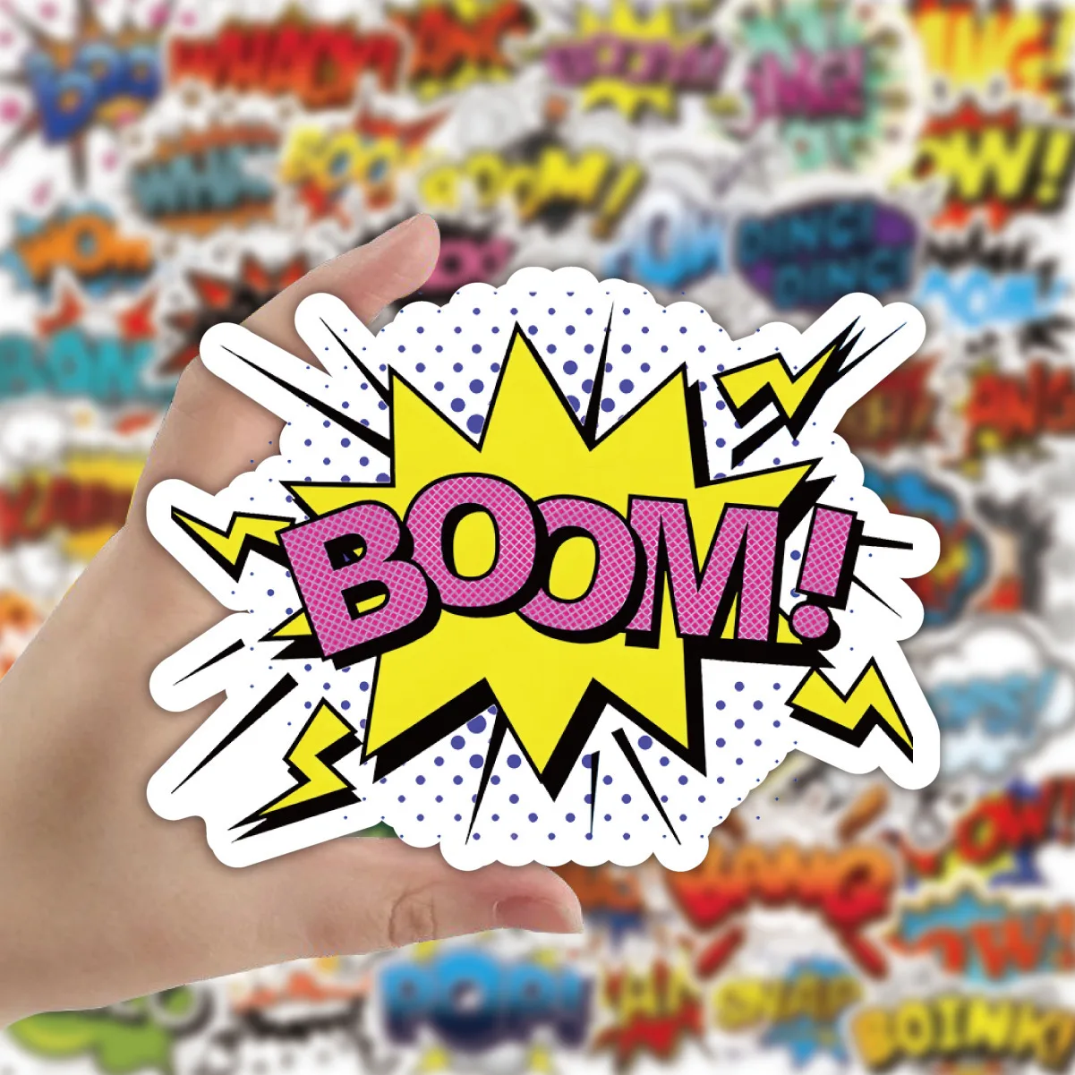 

50PCS Cartoon Super Hero Stickers Refrigerator Water Cup Wall Cartoon Waterproof Sticker Skateboard Suitcase Decorative Stickers