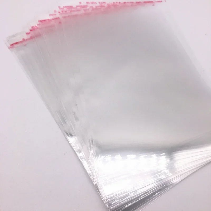 100pcs/lot 4x6cm Various Models Poly Bag Transparent Opp Plastic Bags Self Adhesive Seal Jewellery Making Packaging Bag