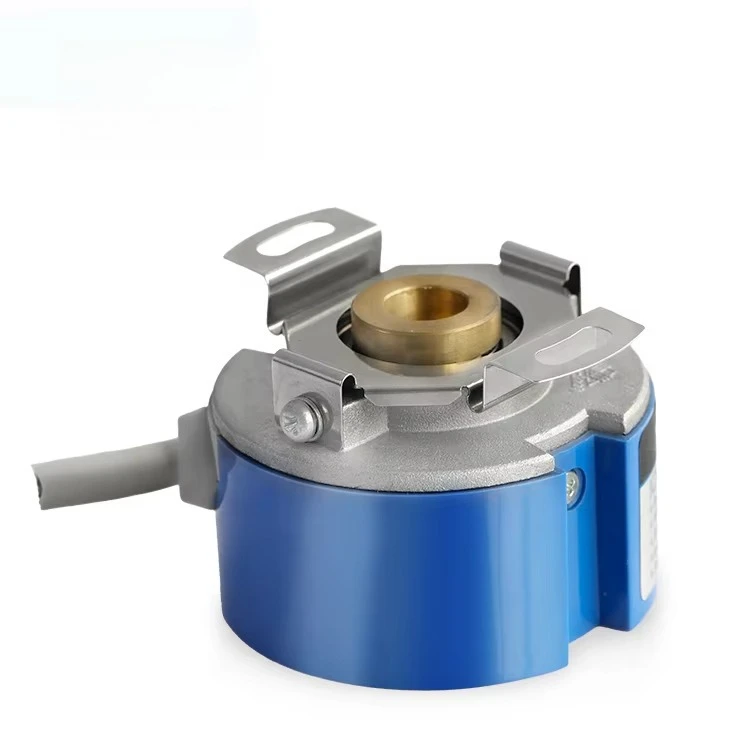 K48 Incremental Rotary Encoder Elevator Parts Hollow Shaft 6-12mm 5-30vdc