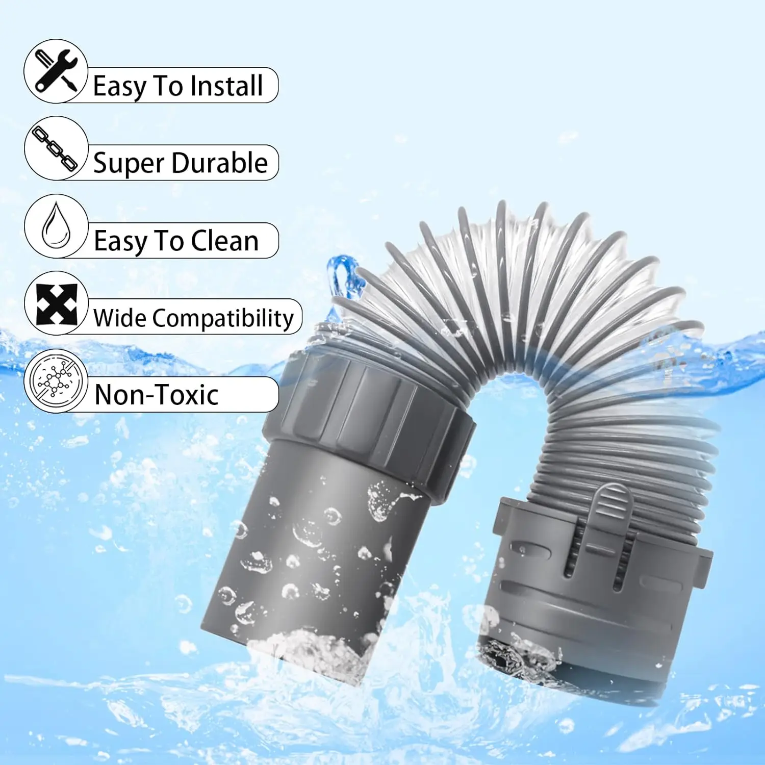 Schlauch für Shark Navigator Lift-Away NV350 NV351 NV352 NV356 NV356E NV357 UV440 NV360 NV60 NV42 NV22 Staubsauger, Teilenummer 193FFJ