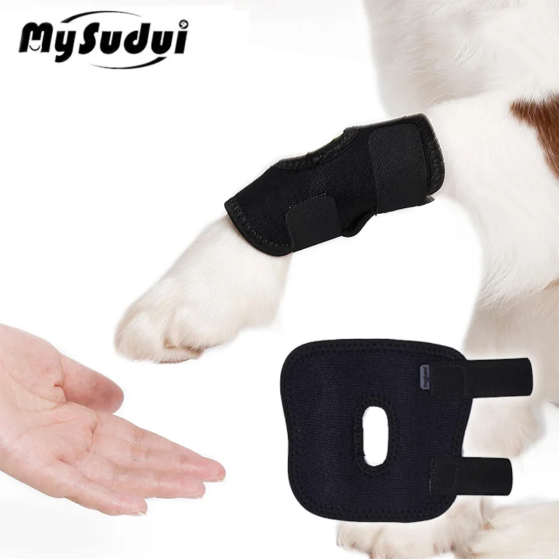 Wounds Protect Dog Leg Recovery Bandagesanti-Lick Pets Knee Protector Breathable Leg Hock Joint Wrap For Injured Dog Accessories