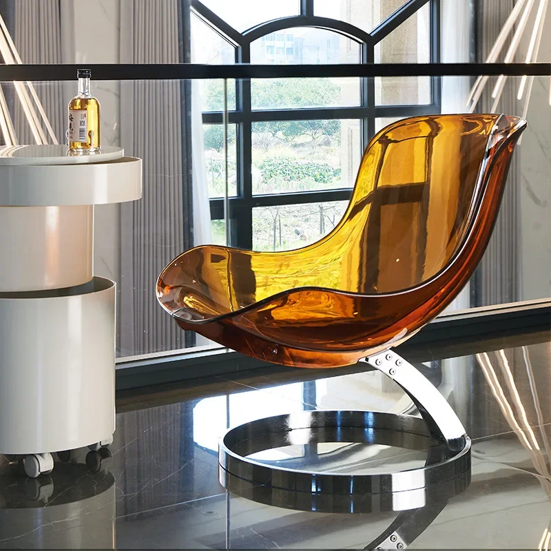 Sofa chair Nordic Internet celebrity dining chair living room home leisure negotiation back chair small apartment acrylic