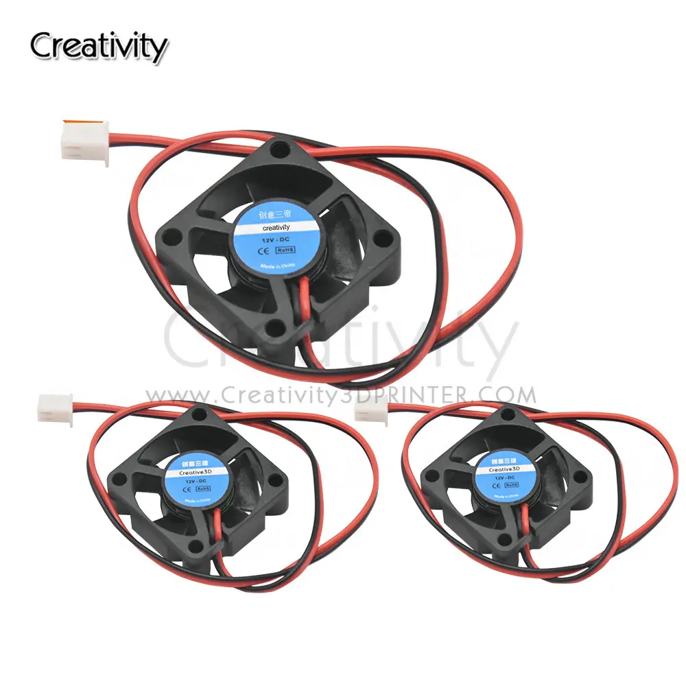 3D Printer Parts DIY Reprap DC 12V 24V 2Pin Mini Cooling Brushless 3010 Fan 30MM 30x30x10mm Small Exhaust Fan