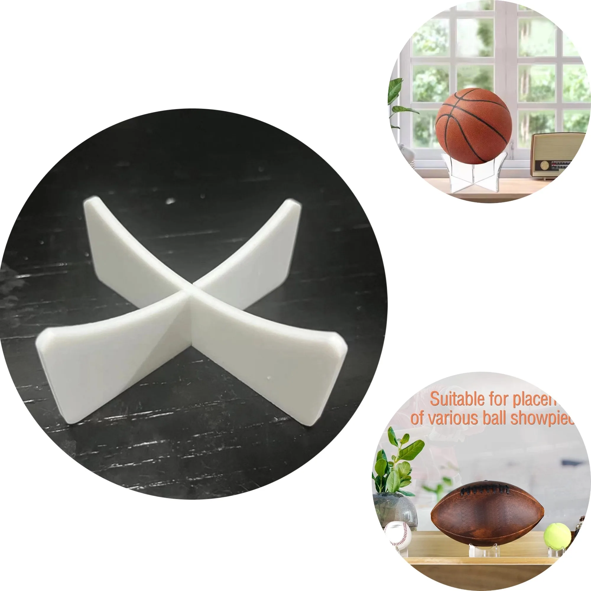 

Ball Storage Holder Basketball Display Stand Football Volleyball Soccer Display Stand Triangle Rack Sports Ball Storage Bracket