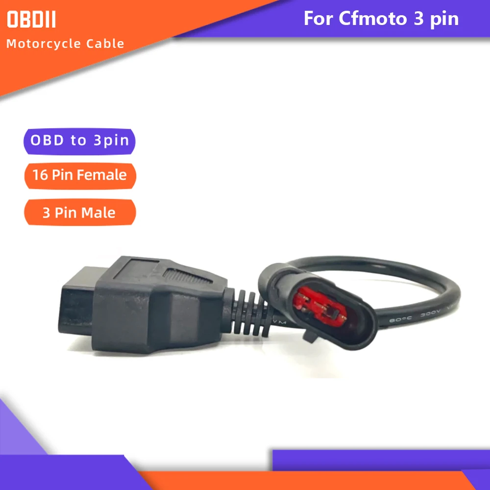 Motorcycle OBD2 Cable Motorbike Diagnostic for Honda for Suzuki for KAWASAKI for Ducadi for Yamaha for KYMCO for Harley for BMW