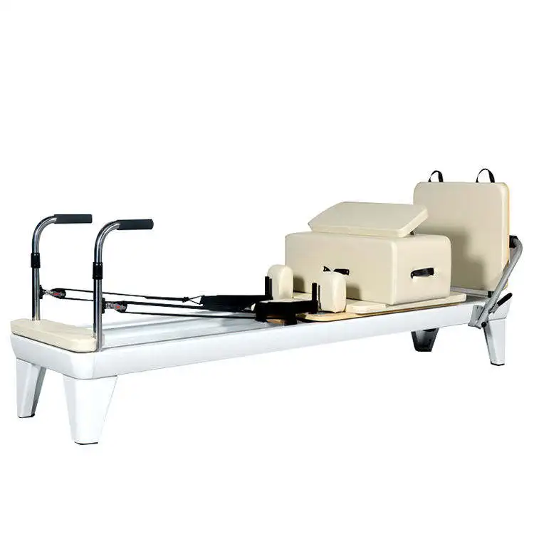 

Pilates Reformer Rope Auto Retracted System Professional Aluminum pilates reformer