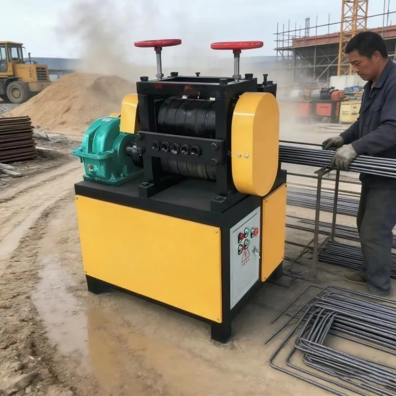 

High Quality 4-25mm Scarp Rebar Straightening and Cutting Machine Scrap Steel Straightening Machine Good Price