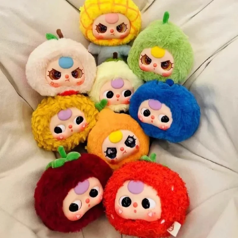 

Baby Three Fruit Plush Series Mystery Box Kawaii Toy Doll Baby Three Guess Bag Мягкая кукла слепая коробка для девочек милые подарки на день рождения