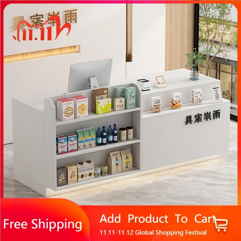 

Partitions Bar Counter Cashier Counter Simple Modern Reception Desk Beauty Salon Princess Reception Empfangtheke Home Furniture
