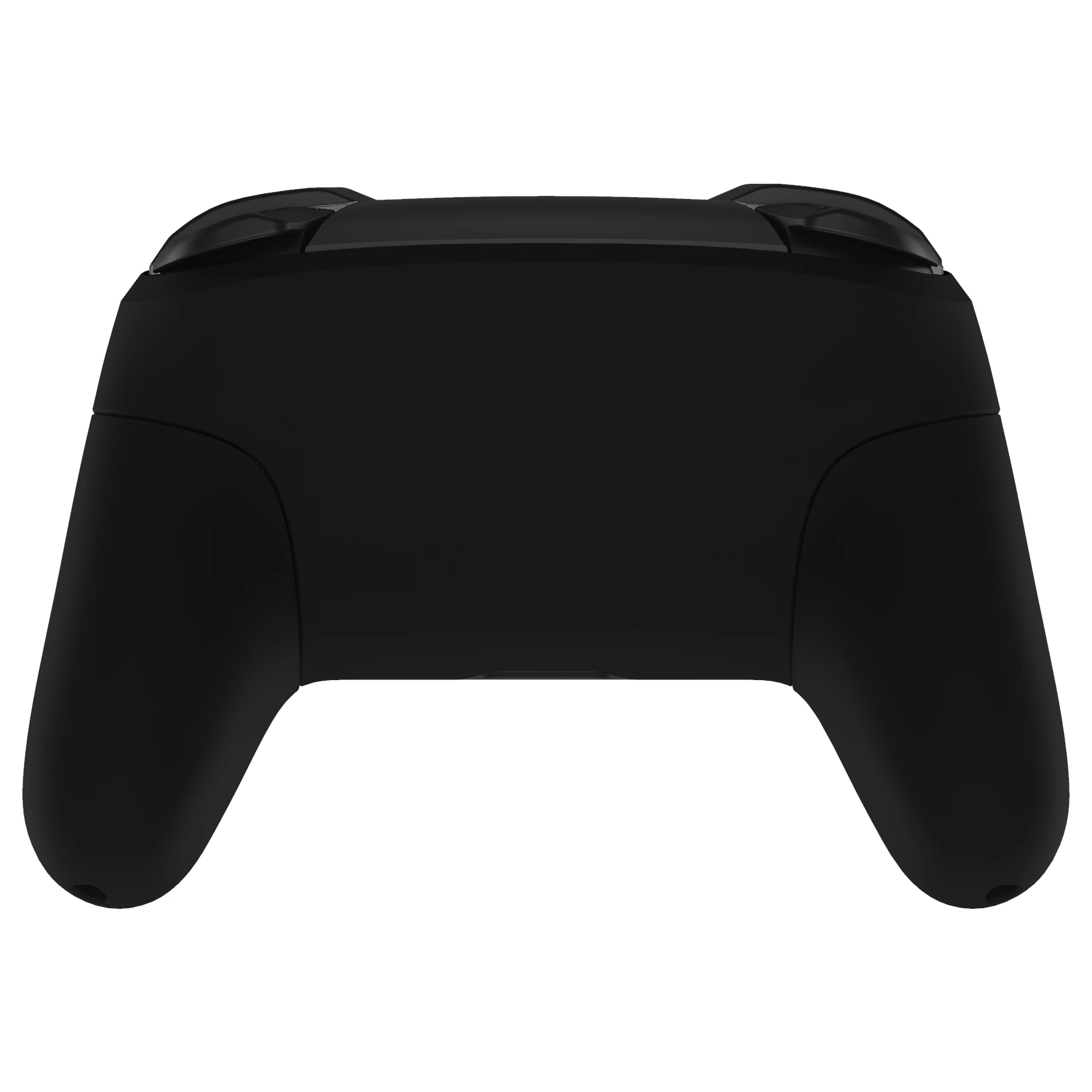 eXtremeRate DIY Grip Housing Shell para NS Switch Pro Controller - Preto, Design de Varas Gated octogonais