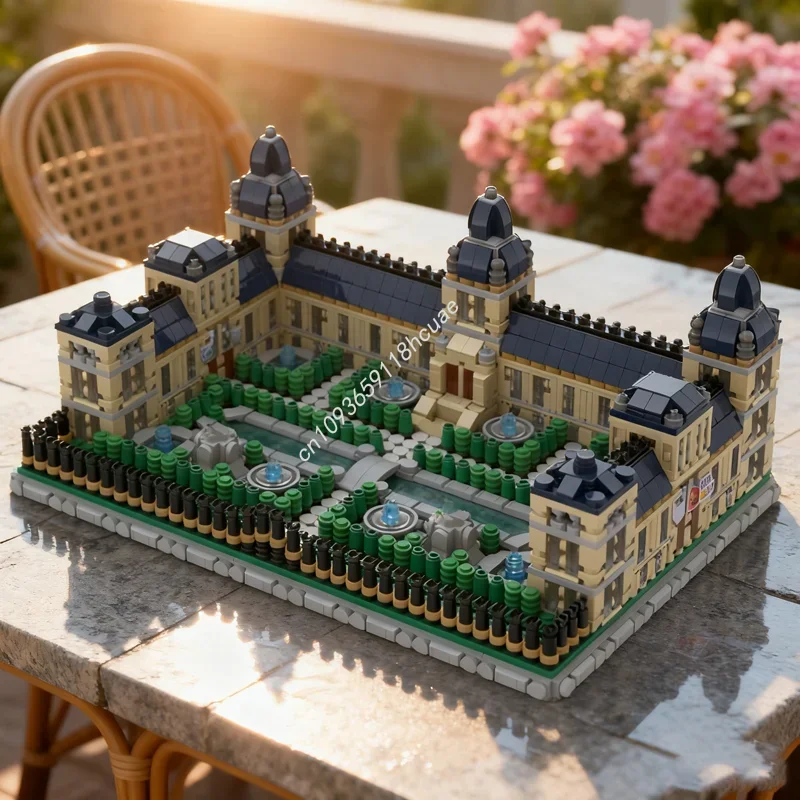 

4330pcs MOC Nanomodular Palace Modular Minied Model Building Blocks DIY Creative Christmas Gift Idea Toy Education Birthday